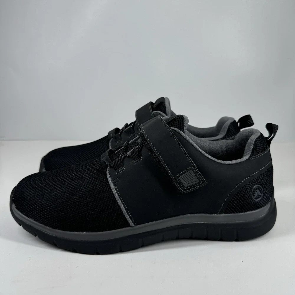 Anodyne No. 46 Sport Jogger Men's US 11W Black Orthopedic Diabetic Walking Shoes